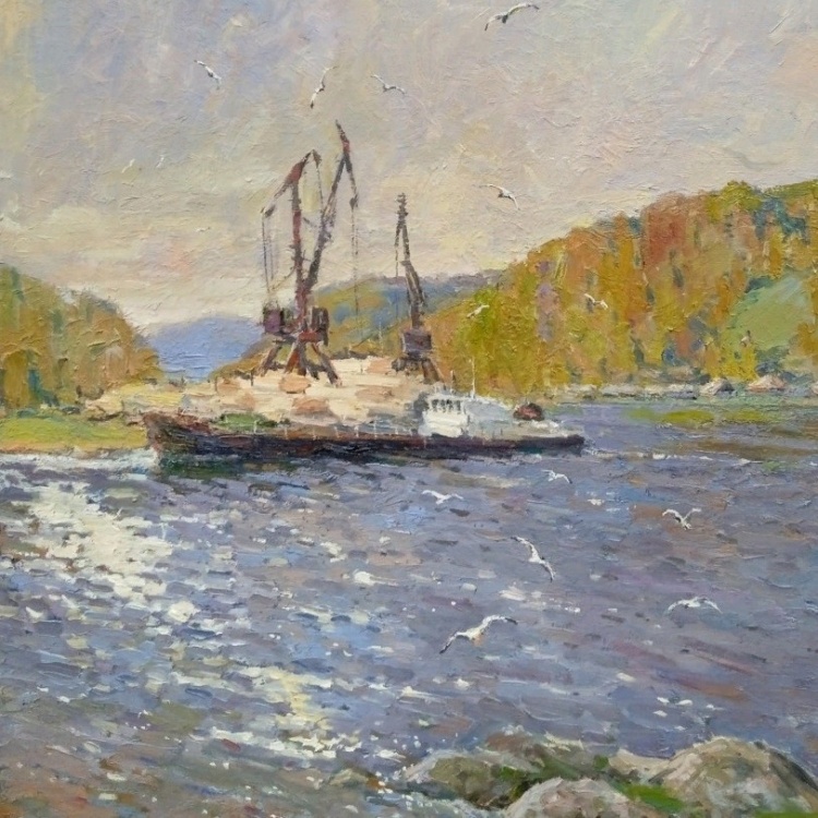 Труженики речного флота