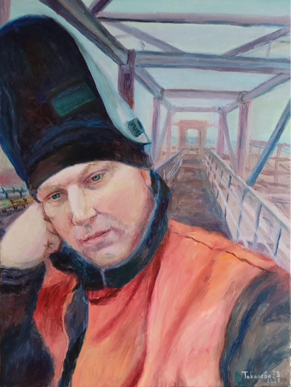 Вахта. Портрет сварщика Клюшникова В. О.